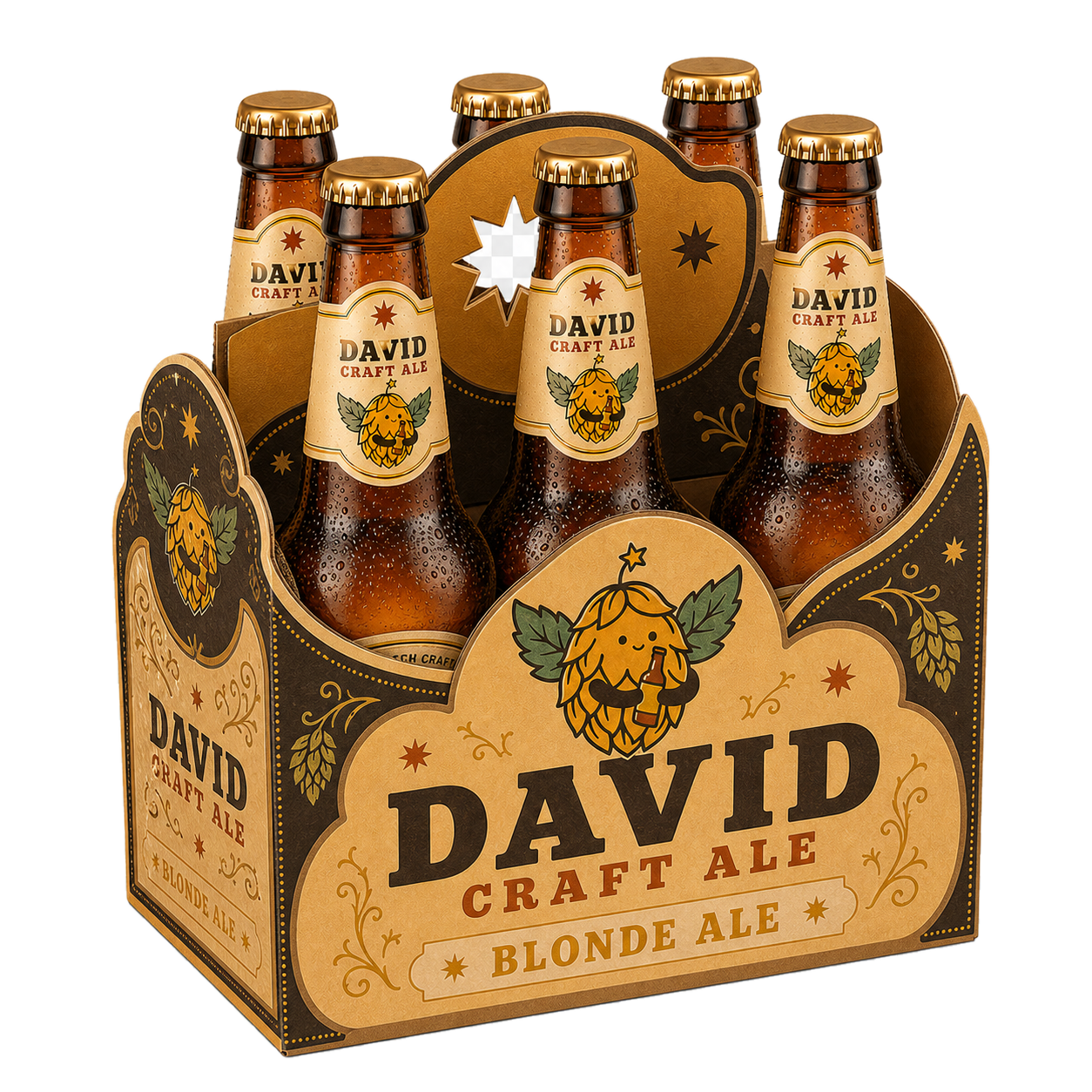 Blonde Ale bottle six-pack