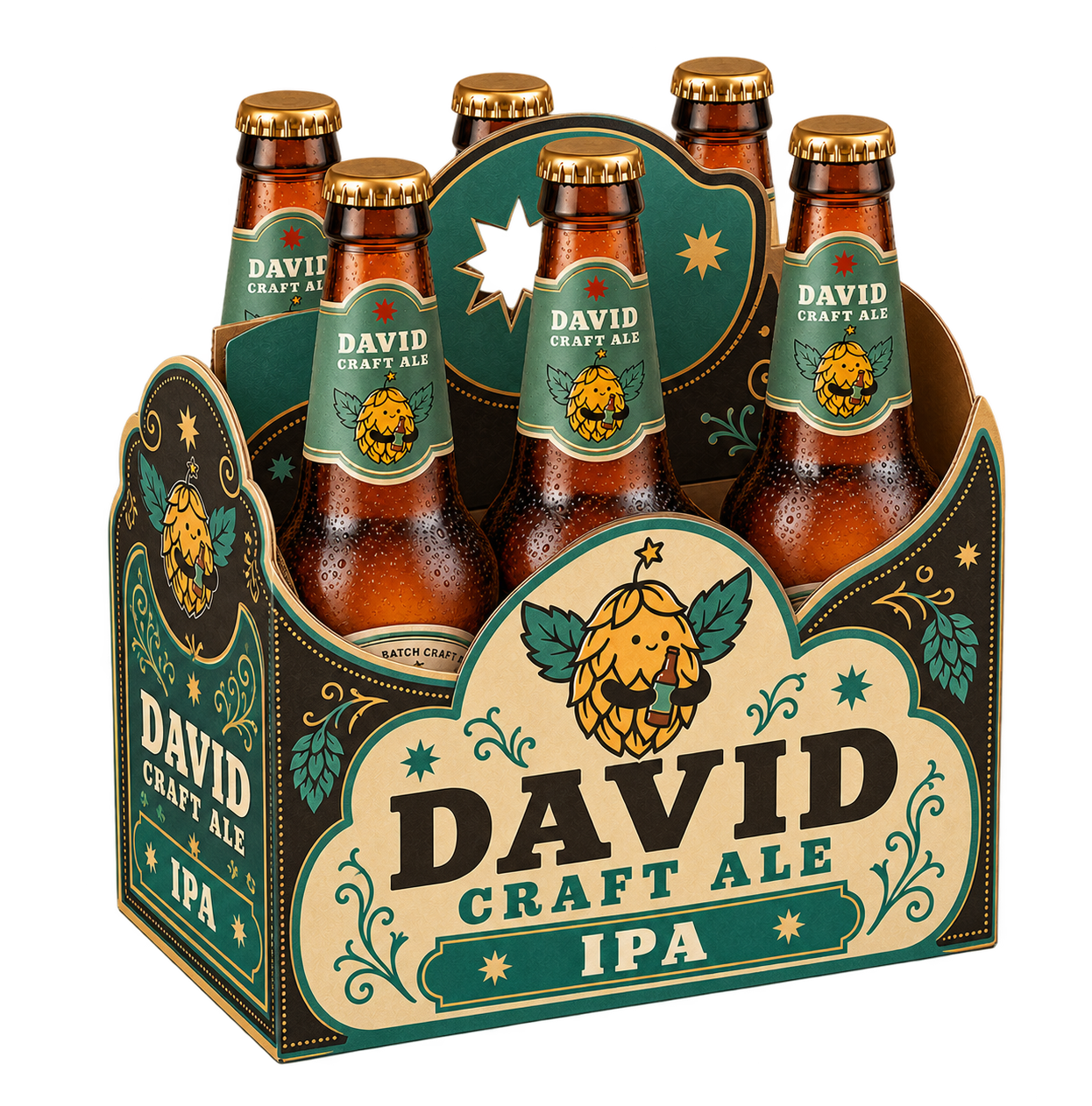 IPA bottle six-pack