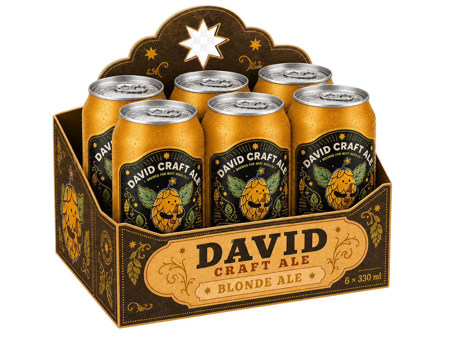 Blonde Ale can six-pack